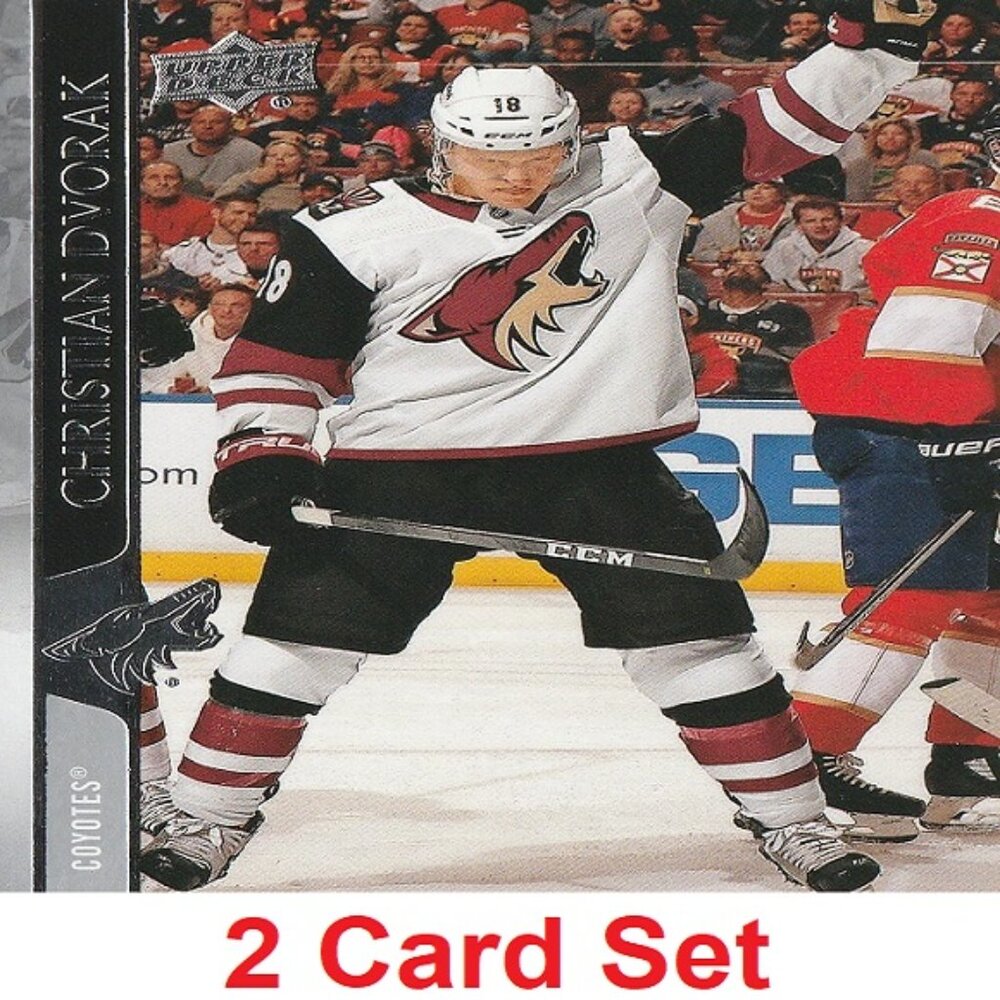 Christian Dvorak Hockey Card Collection